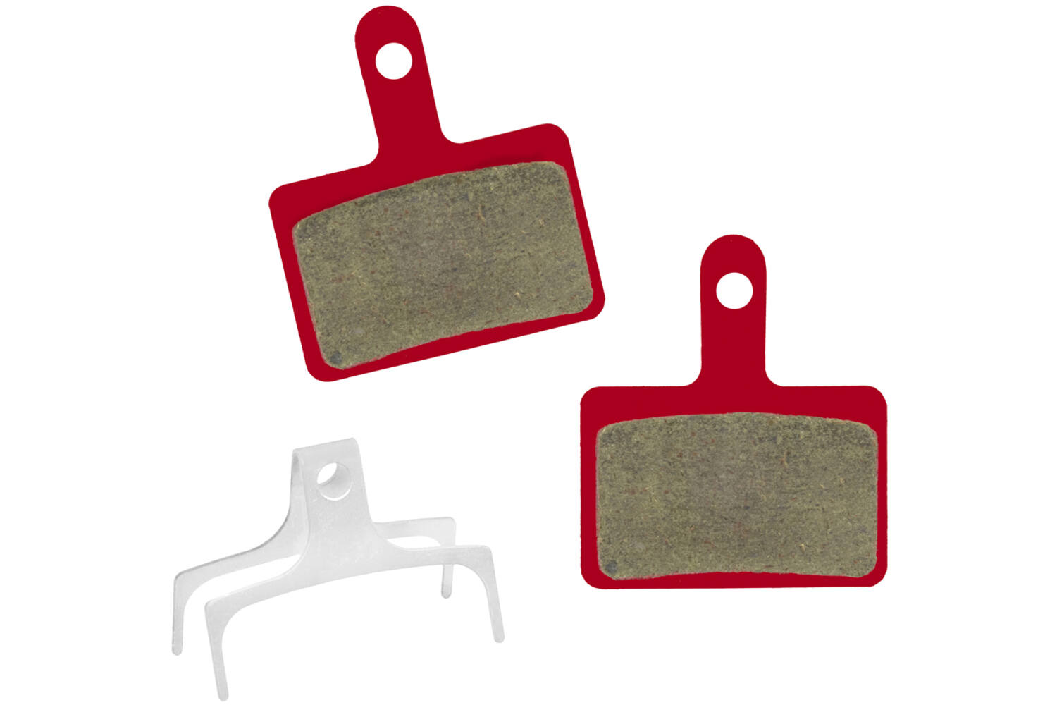 Trivio - remblokjes fiets disc brake pads compatible met shimano deore - mechanical organic